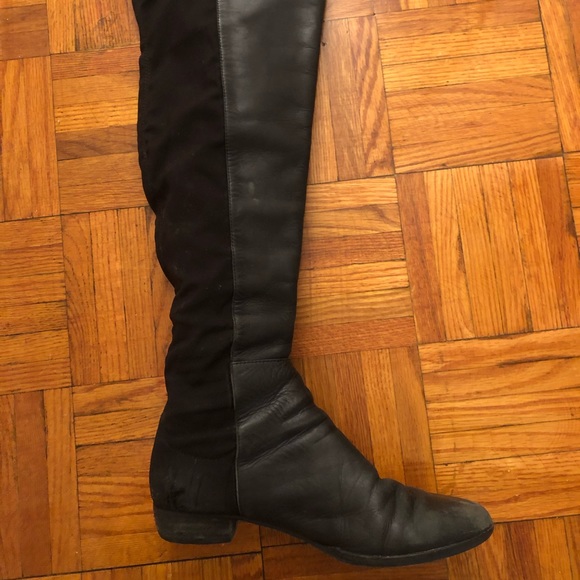 Vince Camuto Black Over the Knee Boots - Picture 5 of 6